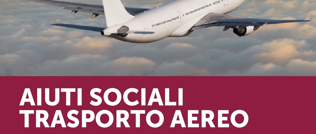 aiuti sociali al trasporto aereo